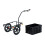 Homcom HOMCOM Foldable Bicycle Cargo Trailer With Waterproof Cover – 70L 5