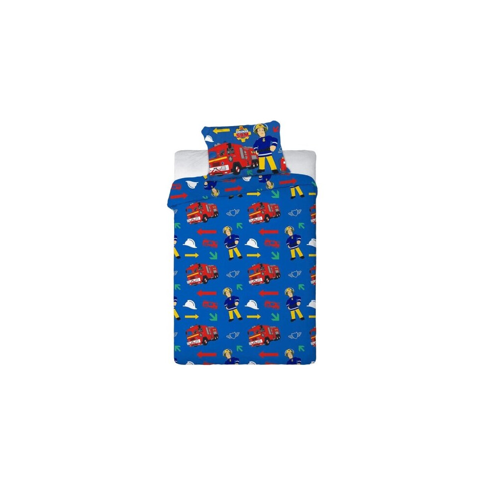 Fireman Sam Single Duvet Cover Set