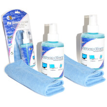 Ex-Pro® TWIN PACK LCD TFT LED TV Laptop iPad Tablet SCREEN Pro Cleaning Fluid
