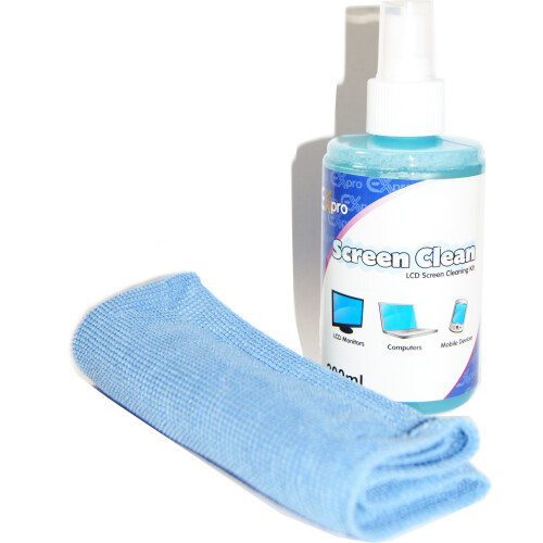 200ML LCD Screen Cleaning Kit complete with cloth iPad Tablets PDA's Smart Phone 2
