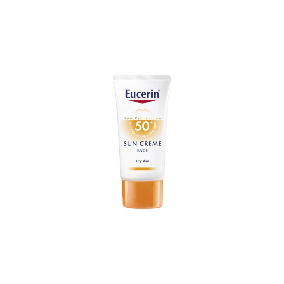 Eucerin Cream Facial Sun Sensitive Protect Spf 50+ (50 Ml)
