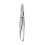 Beter Chrome Plated Straight Tip Tweezers 1