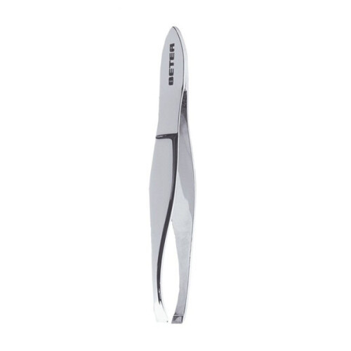 Beter Chrome Plated Straight Tip Tweezers