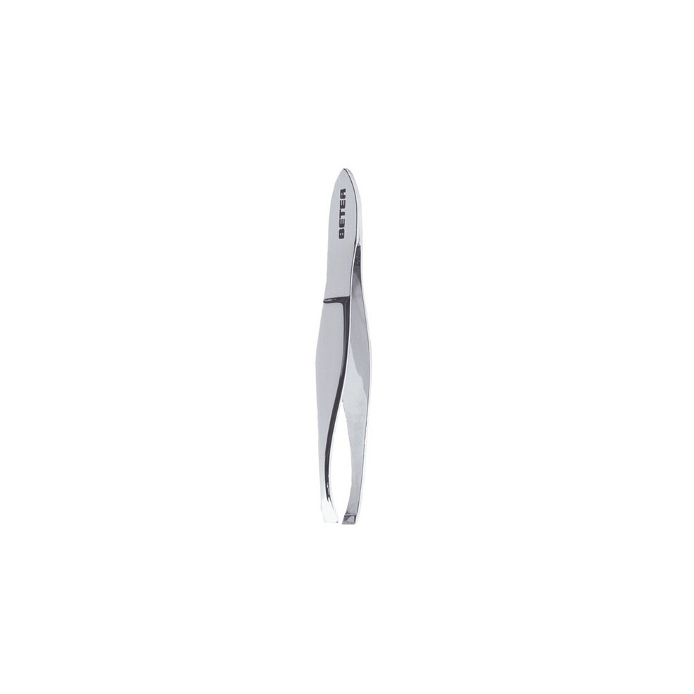 Beter Chrome Plated Straight Tip Tweezers