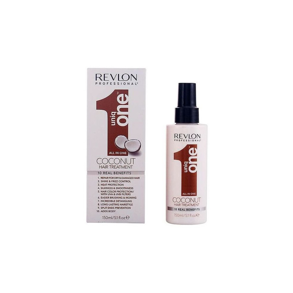 Revlon Professional Uniq One Hair Treatment 10 Real Benefits 150Ml Coconut.