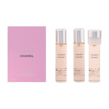 CHANCE eau de toilette vaporisateur twist &amp; spray 3 recharges 3 x 20 ml