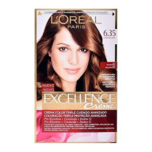 Tingimento permanente - L'Oreal - Excellence - Chocolate N 6,35 - Creme - Unissexo