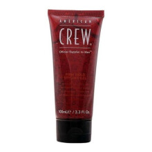Gel para peinar el cabello para hombres de American Crew, fijaci   n firme, sin descamaci   n, 3.3 onzas l   quidas
