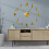 (Silver, 37 inch) Basketball Players DIY Large Wall Clock 8