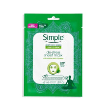 Simple Kind To Skin De-Stress Sheet Mask