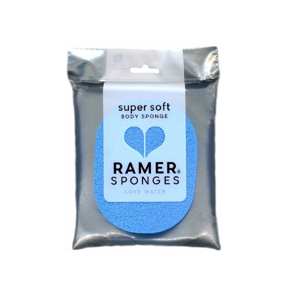 Ramer Light/Blue Super Soft Small Body Sponge