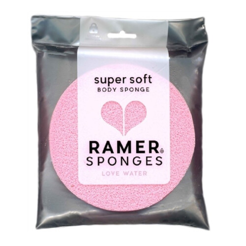 Ramer Super Soft Large Body Sponge Light Pink