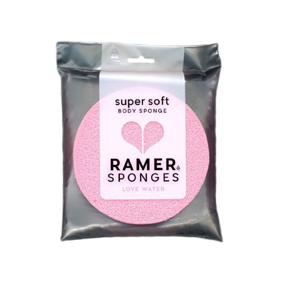 Ramer Light/Pink Super Soft Large Body Sponge