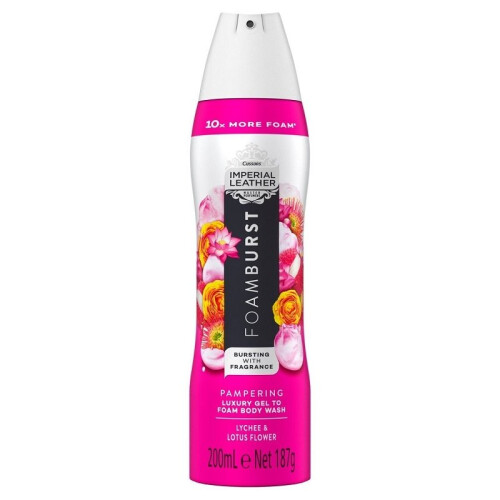 Imperial Leather Imperial Leather Foamburst Body Wash - Lychee And Lotus Flower - 200ml