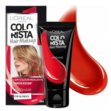 L'Oreal Colorista Hair Make-up 1 Day Colour Highlights RED for Blonde Hair 30ml