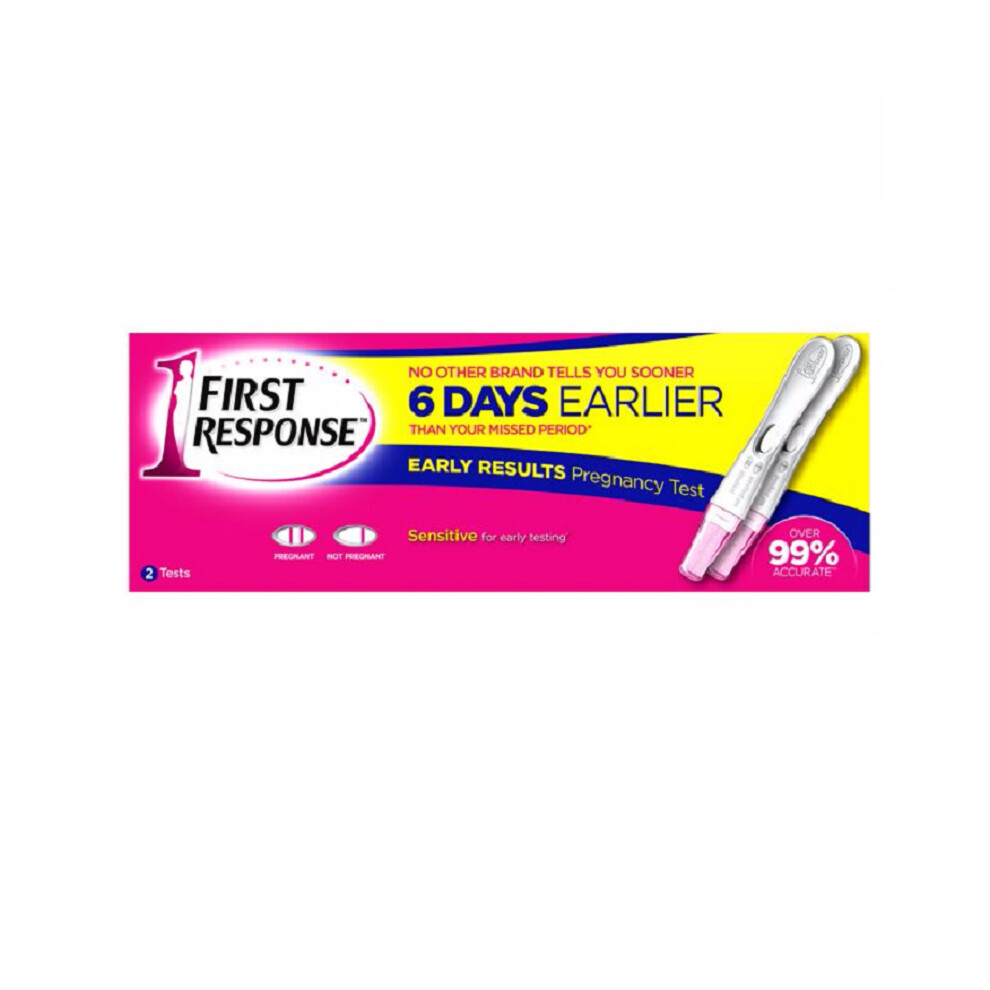 First Response Early Results Pregnancy Test 2 per Pack