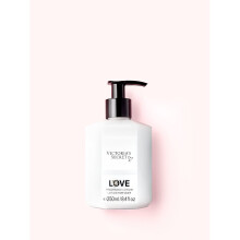 Victoria's Secret Love Fragrance Lotion 250ml - Fast-absorbing, Fresh Juniper & Apricot Blush notes, Boyfriend Tee scent; Mist for lasting scent