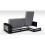 Tina Corner Sofa Bed Grey/Black 3