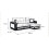 Tina Corner Sofa Bed Grey/Black 2