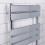PlumbGalaxy Juva 1200 x 500mm Chrome Flat Panel Heated Towel Rail 3