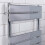 PlumbGalaxy Juva 950 x 500mm Chrome Flat Panel Heated Towel Rail 2