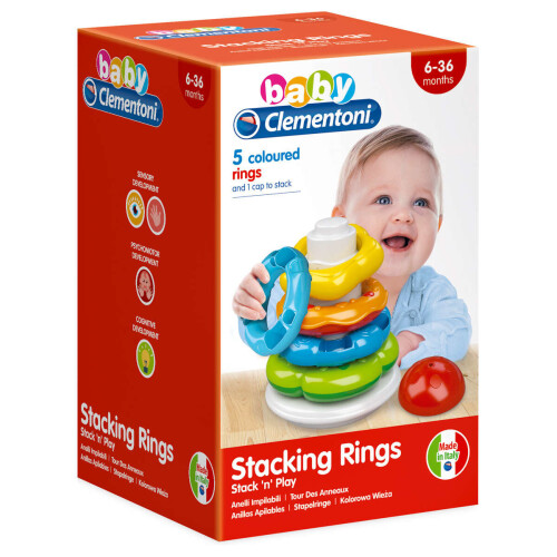 Clementoni Baby Clementoni - Sormusten torni 2