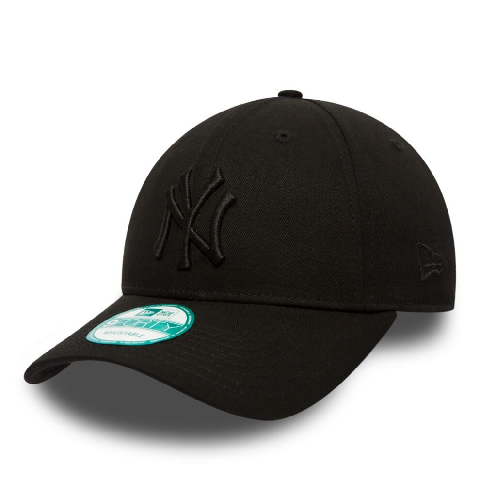 New Era Mlb League Essential 9Forty Cap ~ New York Yankees Black
