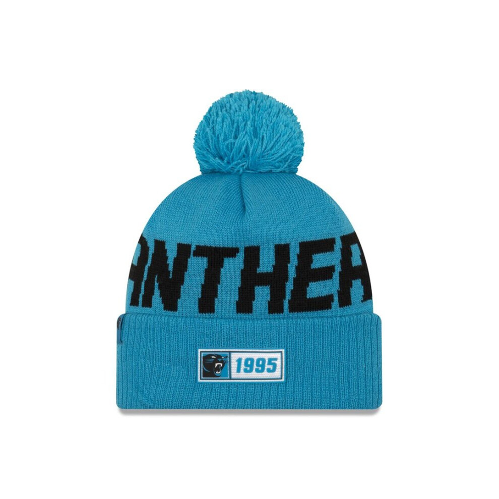 New Era On Field Sport Knit Rd Beanie ~ Carolina Panthers