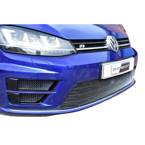 (Black) VW Golf R MK7 - Front Grille Set (2012 - 2015) 1