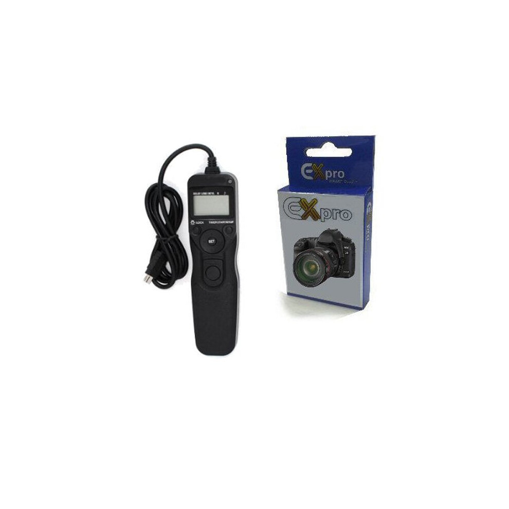 Ex-Proâ® Rm-Uc1 Timer Remote Shutter Release Cable Lcd Olympus Pen Evolt Sp-590Uz 5055256987075
