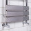 WarmeHaus Juva 800 x 450mm Chrome Flat Panel Heated Towel Rail 4
