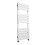 PlumbGalaxy Juva 1200 x 450mm White Flat Panel Heated Towel Rail 5