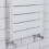 PlumbGalaxy Juva 1200 x 450mm White Flat Panel Heated Towel Rail 4