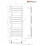PlumbGalaxy Juva 1200 x 450mm White Flat Panel Heated Towel Rail 6