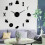 (Gold, 37 inch) Tailor Shop DIY Giant Wall Clock 3