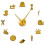(Gold, 37 inch) Tailor Shop DIY Giant Wall Clock 1