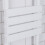 PlumbGalaxy Juva 1200 x 450mm White Flat Panel Heated Towel Rail 3