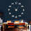 (Gold, 37 inch) Video Game Controllers DIY Large Wall Clock 2