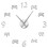 (Silver, 37 inch) Video Game Controllers DIY Large Wall Clock 1