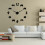 (Silver, 37 inch) Video Game Controllers DIY Large Wall Clock 4