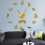 (Gold, 37 inch) The Labrador Retriever Large Wall Clock 3