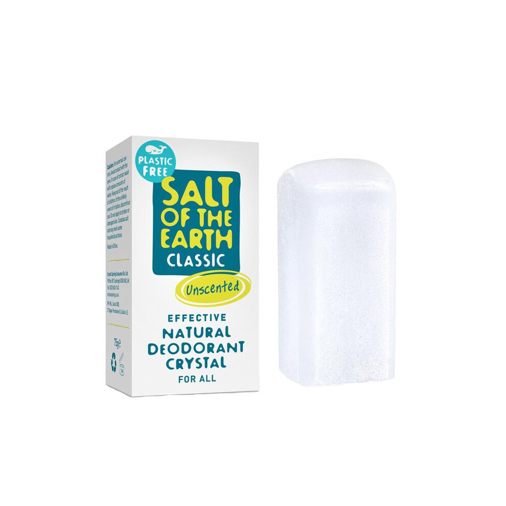 Plastic-Free Deodorant Crystal 75g (Salt Of The Earth)