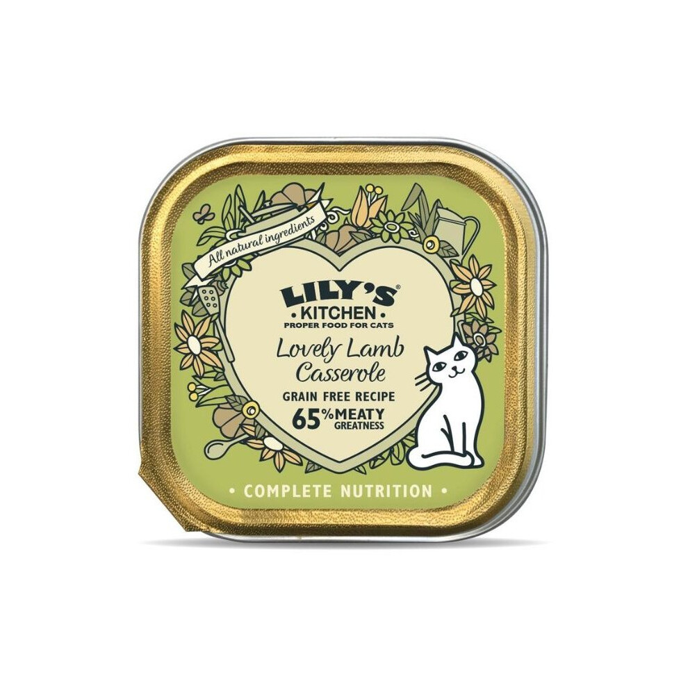 Lovely Lamb Casserole for Cats 85g (Lily's Kitchen)