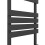 WarmeHaus Juva 1200 x 450mm Sand Grey Flat Panel Heated Towel Rail 4
