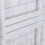 WarmeHaus Juva 1600 x 600mm White Flat Panel Heated Towel Rail 3