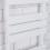 PlumbGalaxy Juva 800 x 450mm White Flat Panel Heated Towel Rail 3