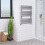 WarmeHaus Juva 800 x 600mm Chrome Flat Panel Heated Towel Rail 1