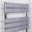 WarmeHaus Juva 800 x 600mm Chrome Flat Panel Heated Towel Rail 2