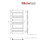 WarmeHaus Juva 1200 x 600mm White Flat Panel Heated Towel Rail 6