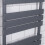 WarmeHaus Juva 800 x 600mm Sand Grey Flat Panel Heated Towel Rail 3